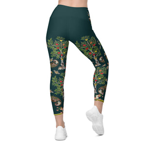 Cypress Foxes leggings with pockets