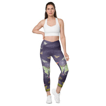 Load image into Gallery viewer, Success Crossover leggings with pockets