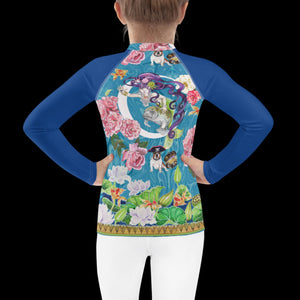 Maddy Mermaid Kids Rash Guard