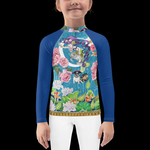 Maddy Mermaid Kids Rash Guard