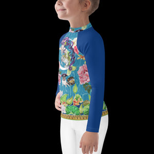 Maddy Mermaid Kids Rash Guard