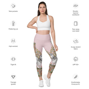VED SHAKTI Leggings with pockets