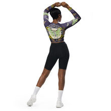 Load image into Gallery viewer, Success Recycled long-sleeve crop top