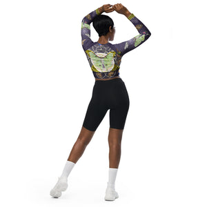 Success Recycled long-sleeve crop top