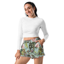 Load image into Gallery viewer, Wood Dragon Women’s Recycled Athletic Shorts