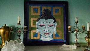 Psychic Buddha Artwork Print