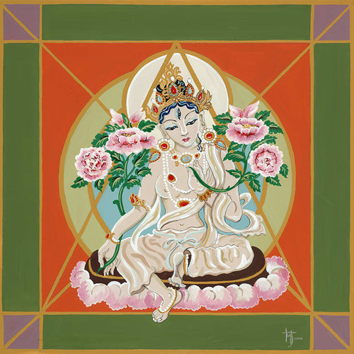 Taara-Goddess of compassion artwork print
