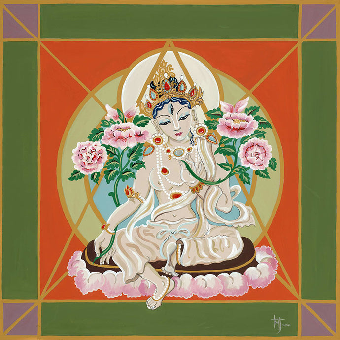 Taara-Goddess of compassion artwork print