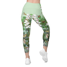 Load image into Gallery viewer, Adonai Crossover leggings with pockets