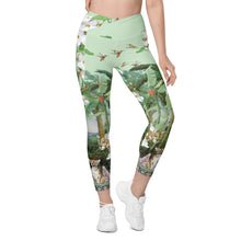 Load image into Gallery viewer, Adonai Crossover leggings with pockets