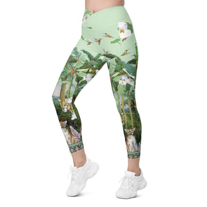 Adonai Crossover leggings with pockets