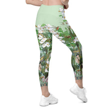 Load image into Gallery viewer, Adonai Crossover leggings with pockets