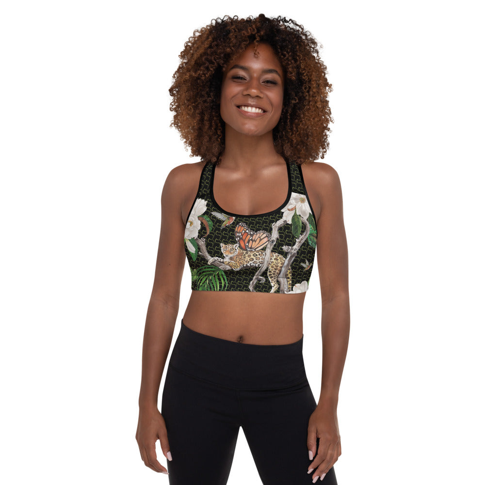 Jaggaflies Padded Sports Bra