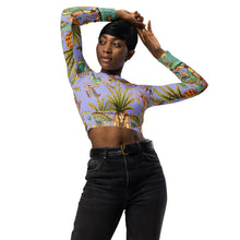 Load image into Gallery viewer, Luxor Recycled long-sleeve crop top