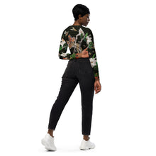 Load image into Gallery viewer, Jaggaflies Recycled long-sleeve crop top