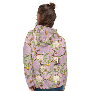 Pink Sri Yantra Unisex Hoodie