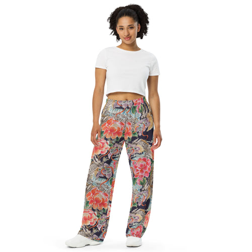 Dragonz unisex wide-leg pants