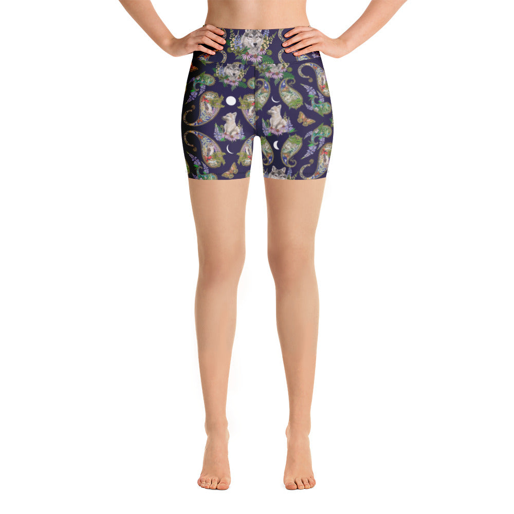 Lone Wolf and Cub Yoga Shorts
