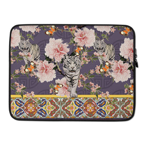Black Water Tiger Laptop Sleeve