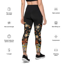 Load image into Gallery viewer, Shou Fish Compression Leggings