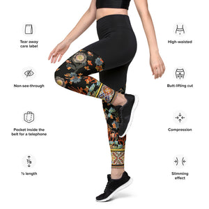 Shou Fish Compression Leggings