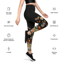 Load image into Gallery viewer, Shou Fish Compression Leggings